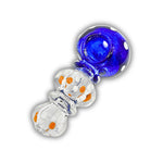 4" Polka Dot Hand Pipe [BB-588]