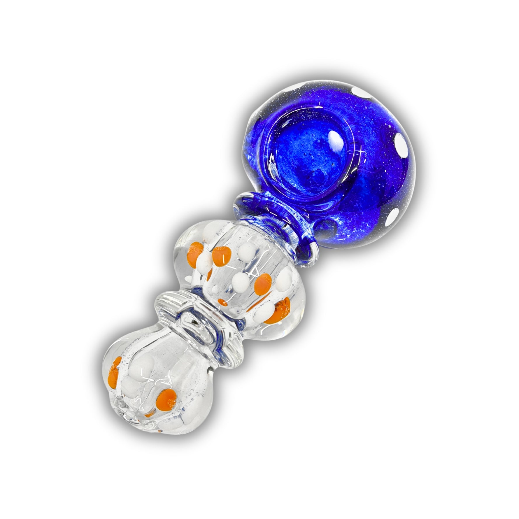 4" Polka Dot Hand Pipe [BB-588]