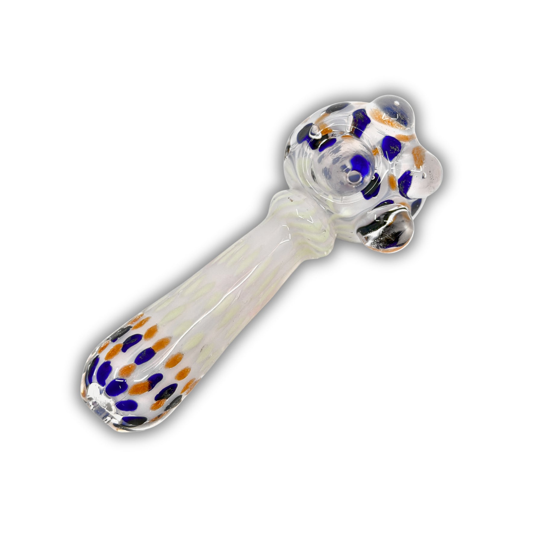 4" Marble Dot Hand Pipe [BB-642]