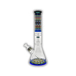 16" Egyptian Mosaic Beaker Bong [HXCP-031P-AA]