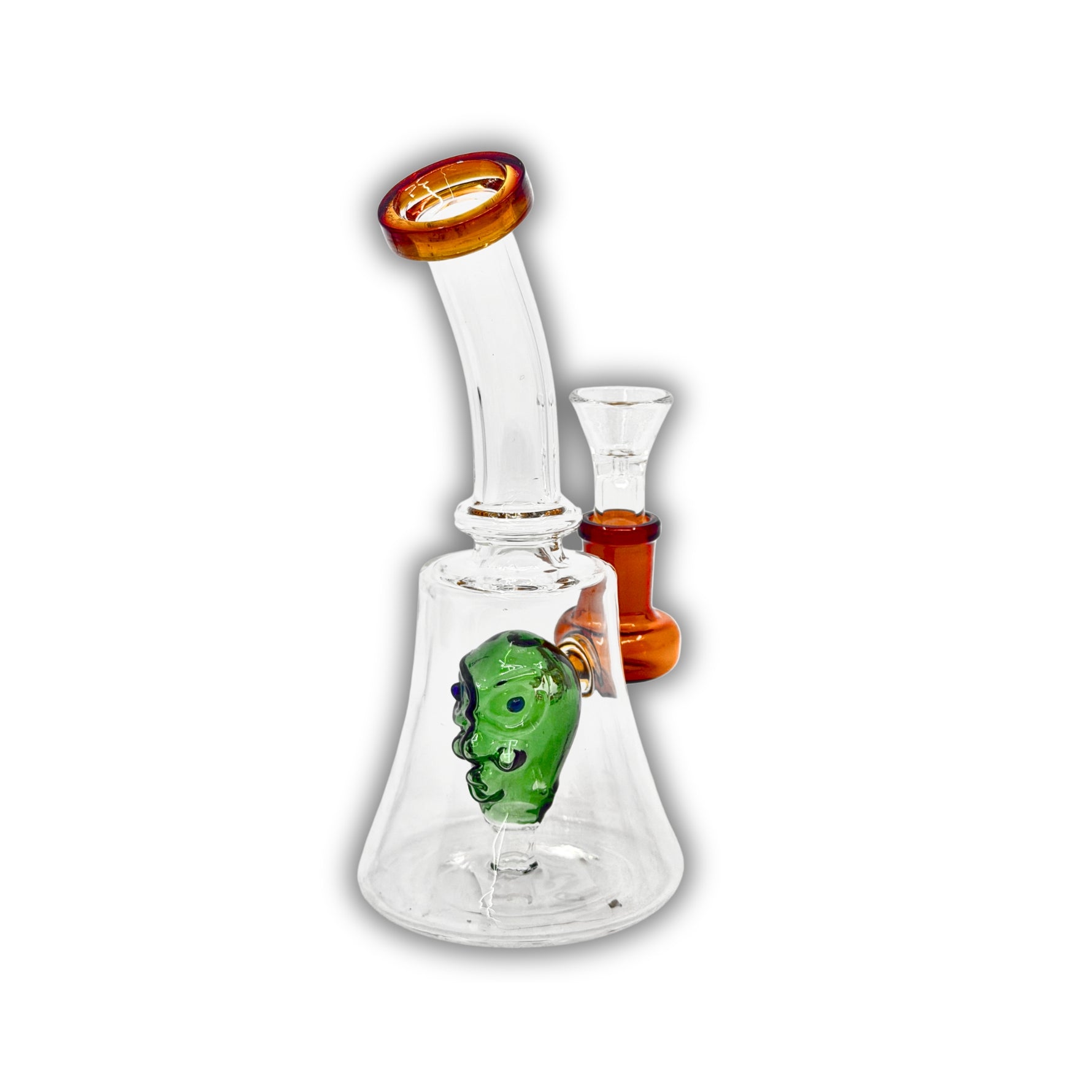 6" Alien Head Water Pipe [YB-214]