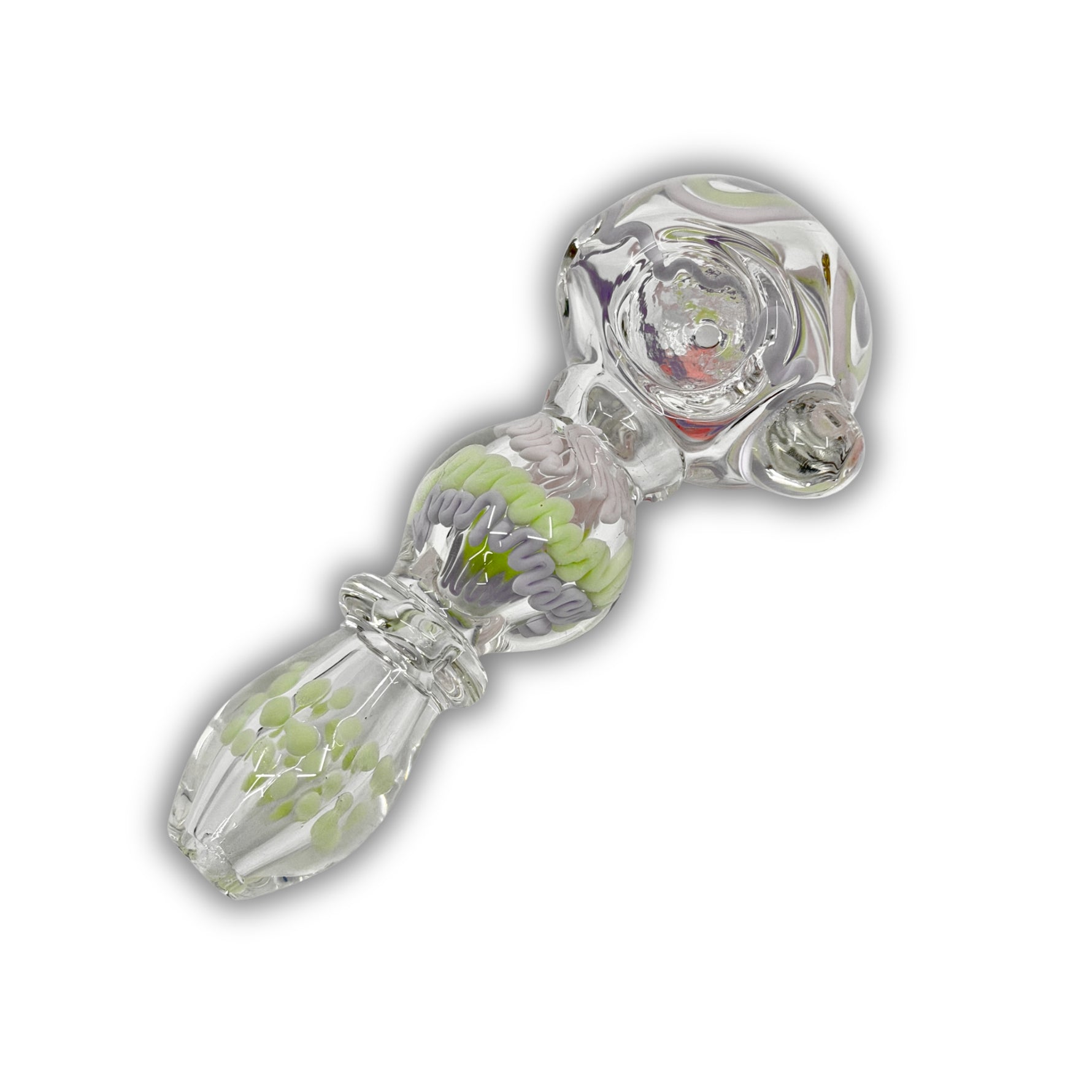 4" Pastel Wig Wag Hand Pipe [BB-644]