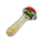 4" Fumed Glass Hand Pipe [BB-586]