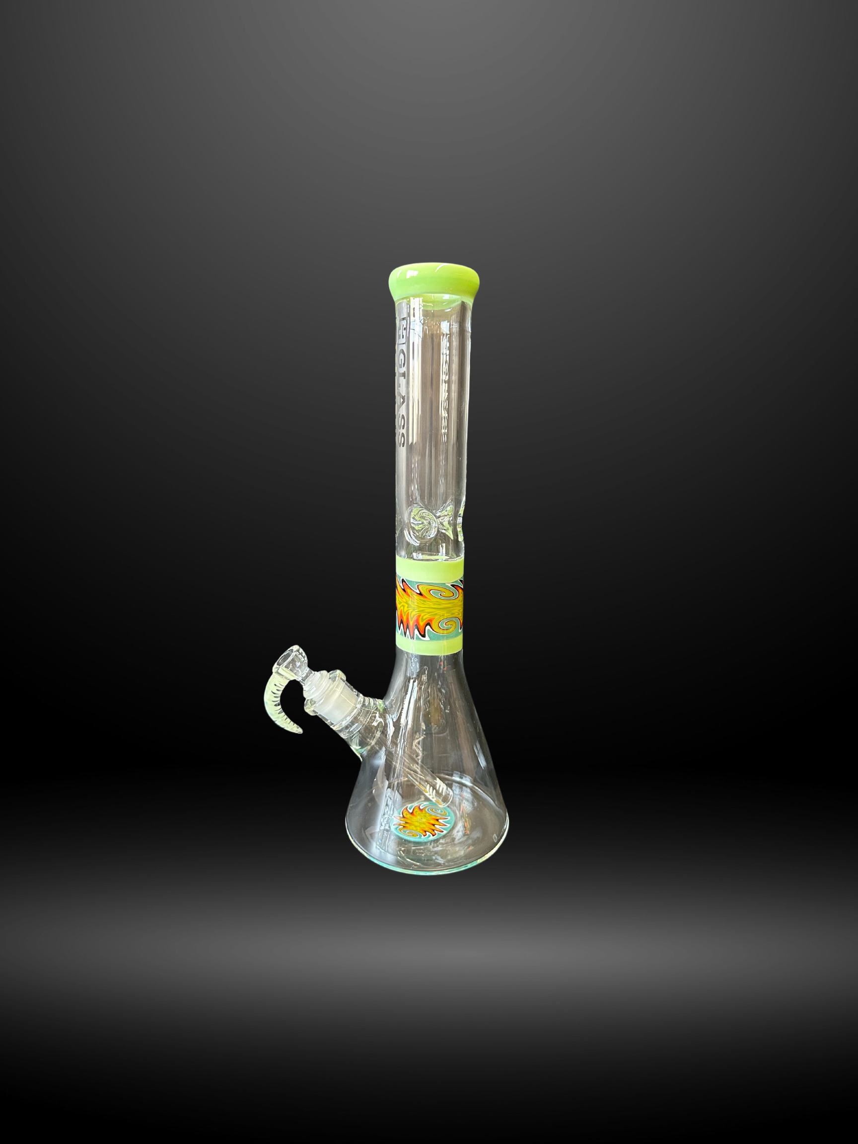 Pastel Flames Water Pipe (ES 21367)