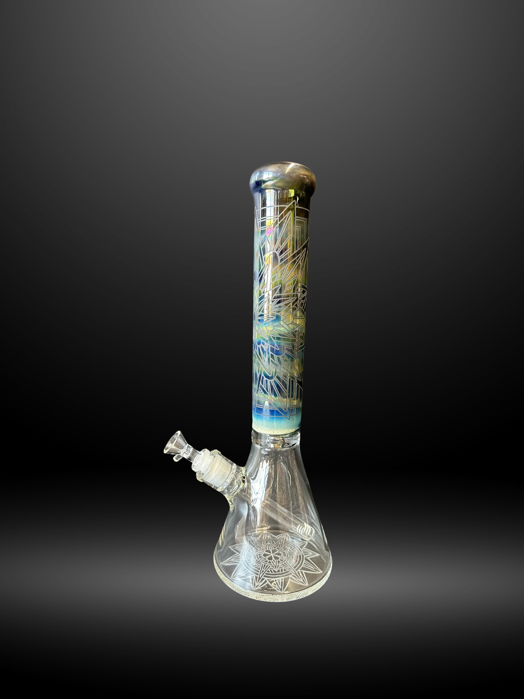 Chromatic Prism Water Pipe (HXCP 240)