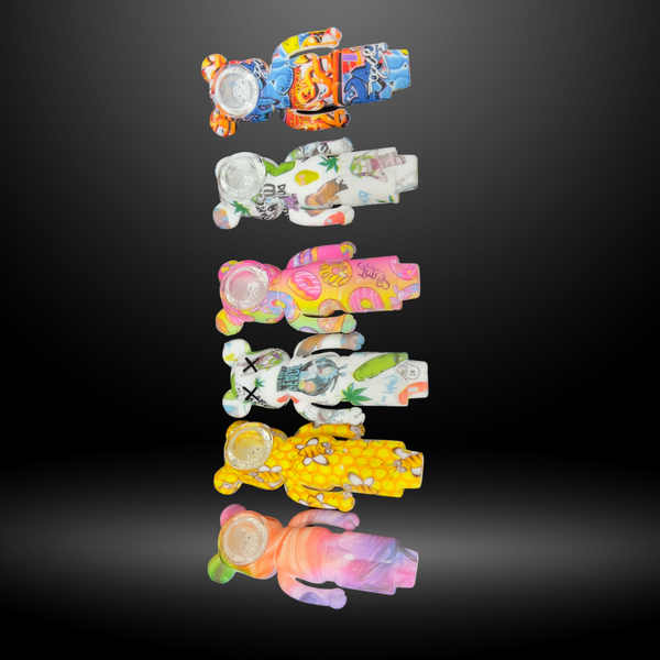 pooh silicone pipe
