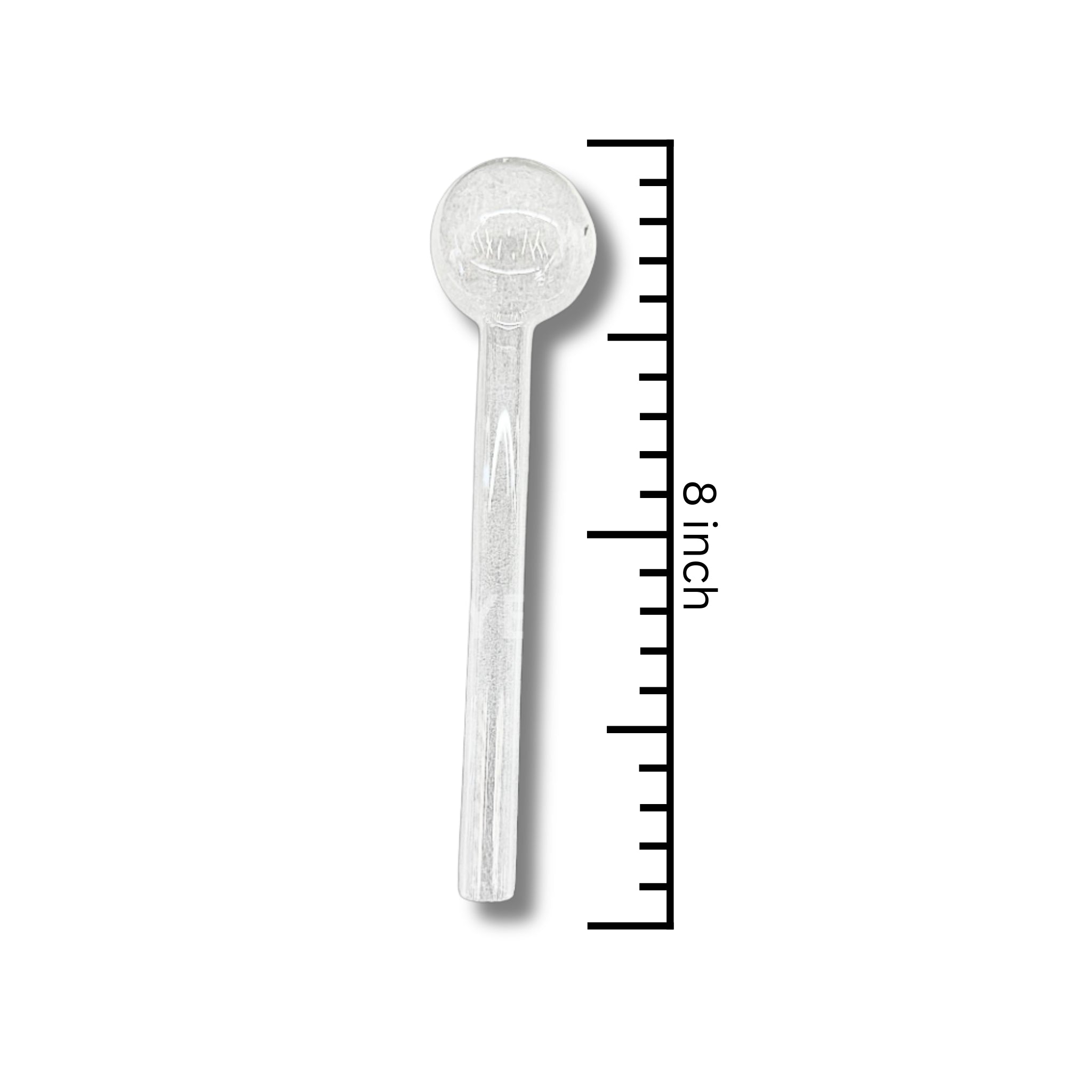 8" Jumbo Clear Oil Burner Pipe [8" JUMBO CLEAR]