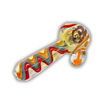 4" Retro Wave Hand Pipe [BB-587]