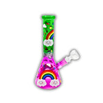 10" Rainbow Dreams Beaker Bong [ES-25401]
