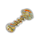 4" Twisted Ribbon Hand Pipe [RK-12]