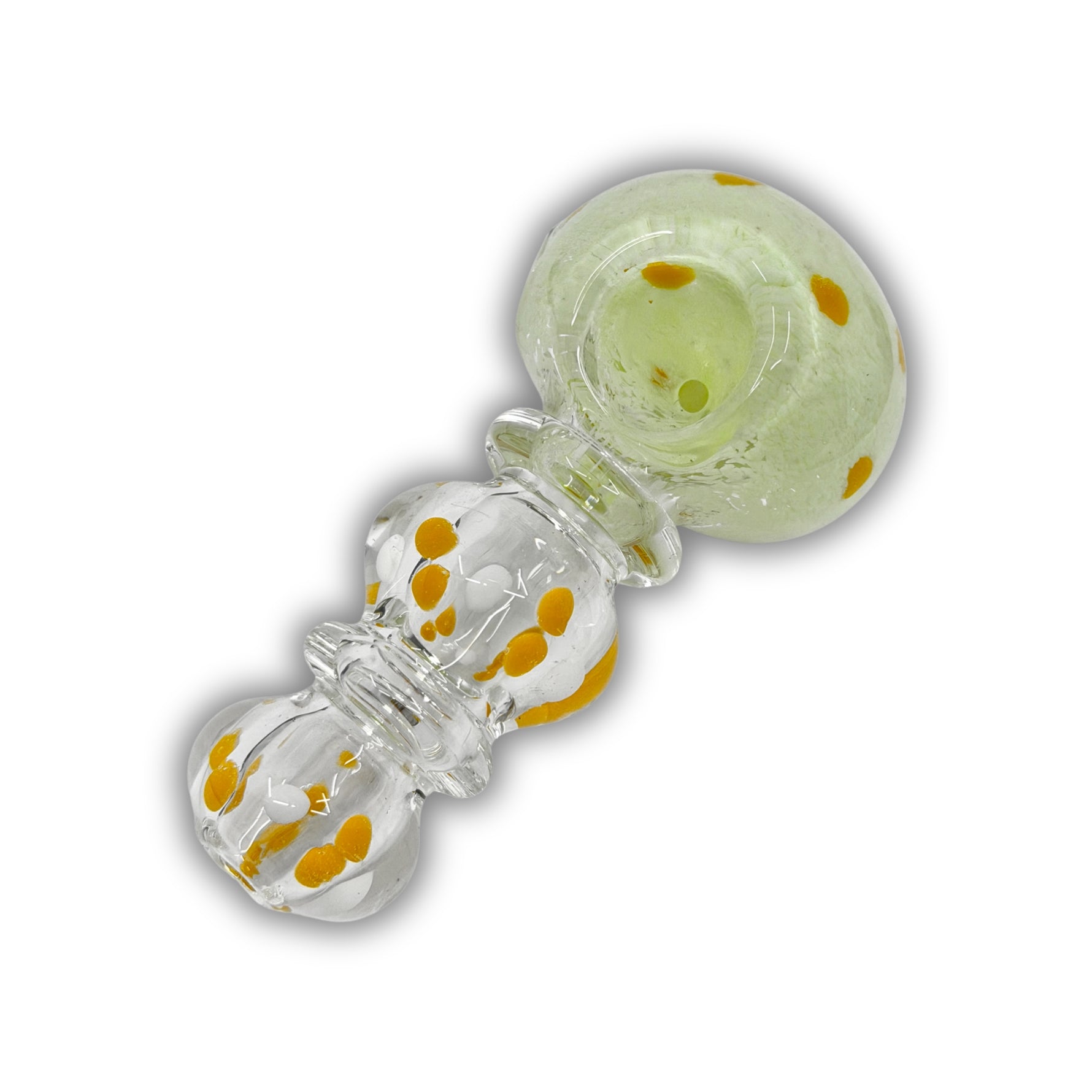 4" Polka Dot Hand Pipe [BB-588]