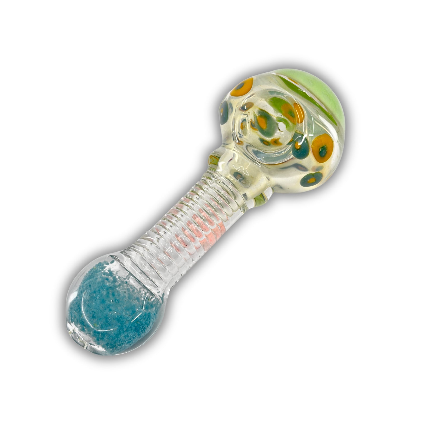 4" Polka Dot Hand Pipe [BB-521]