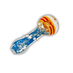 4" Fritted Color Hand Pipe [BB-470]