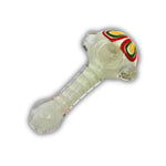 4" Rasta Stripe Hand Pipe [BB-618]