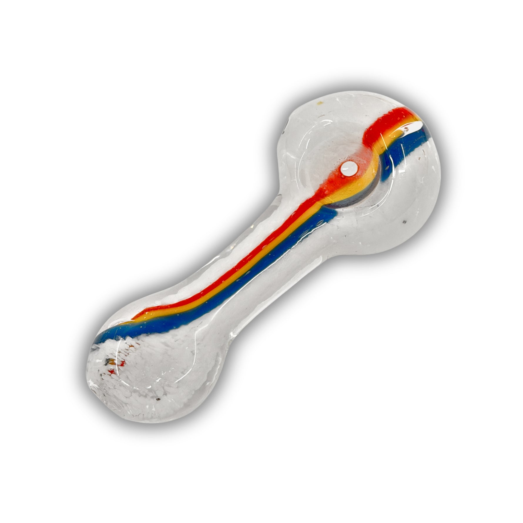 2.5" Color Stripe Hand Pipe [BB-582]