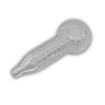 4" Reactive Frosted Hand Pipe [HP-3016G]