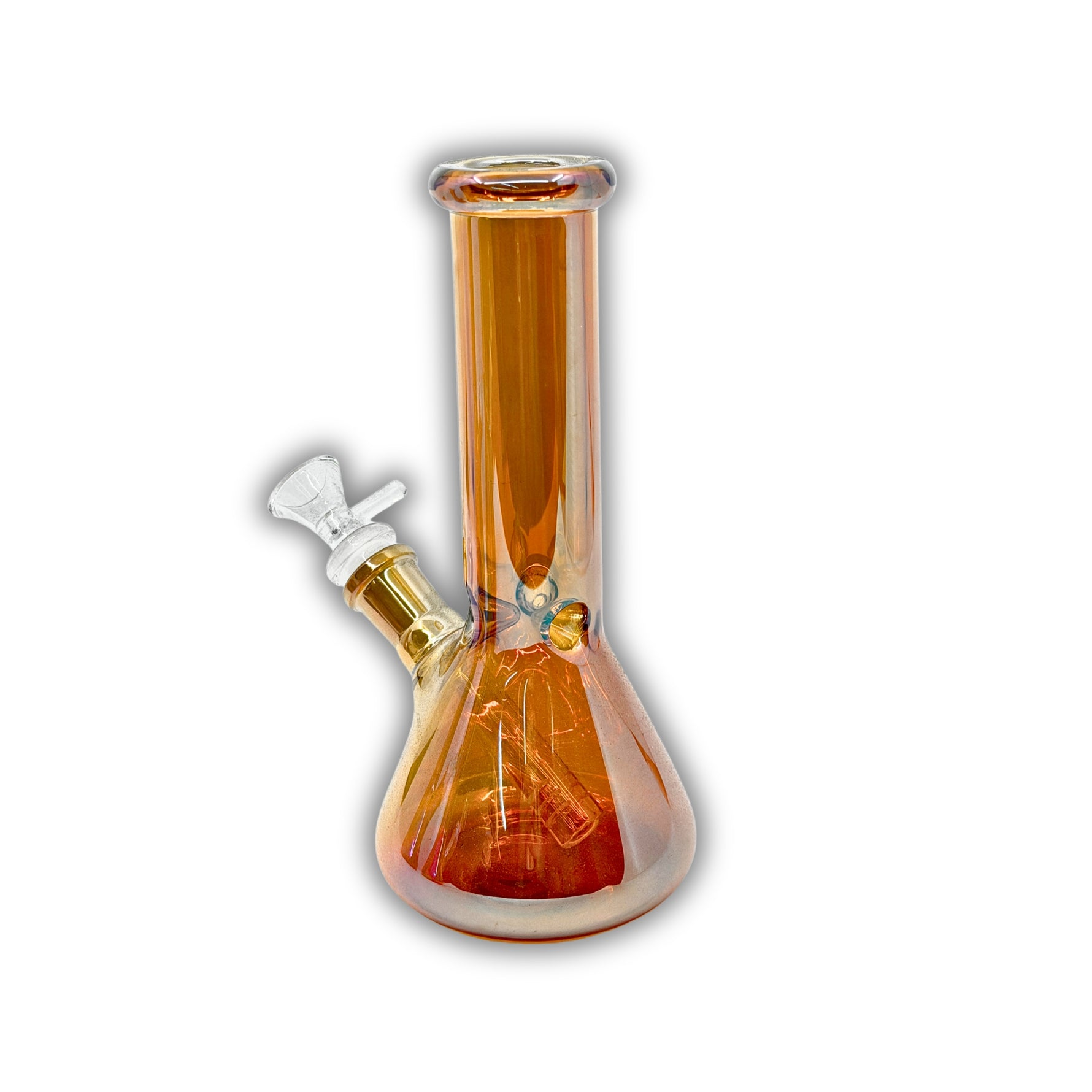 8" Iridescent Beaker Bong [ES-23699]