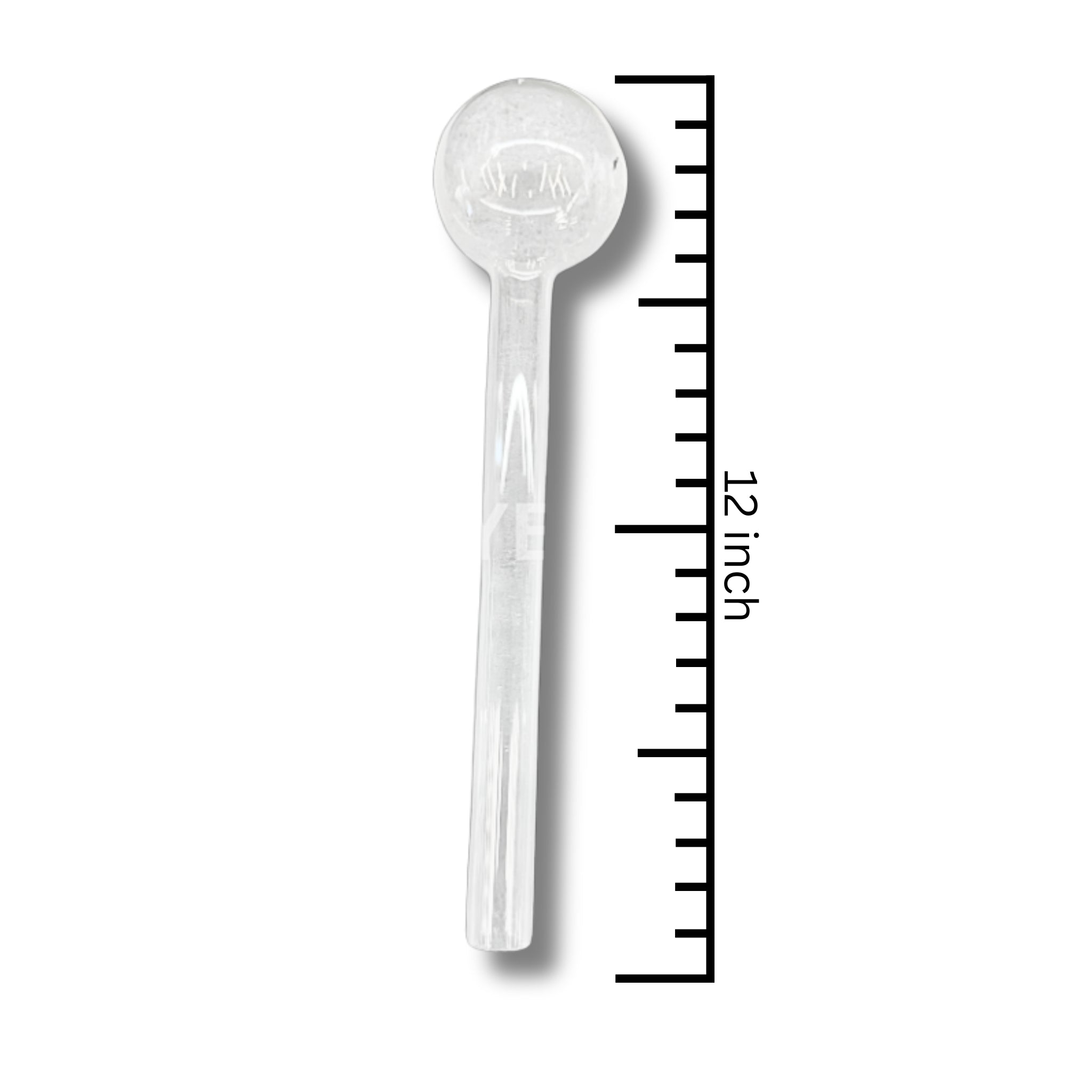 12" Jumbo Clear Oil Burner Pipe [12" JUMBO CLEAR]