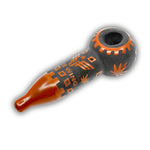 4" Reactive Frosted Hand Pipe [HP-3016G]