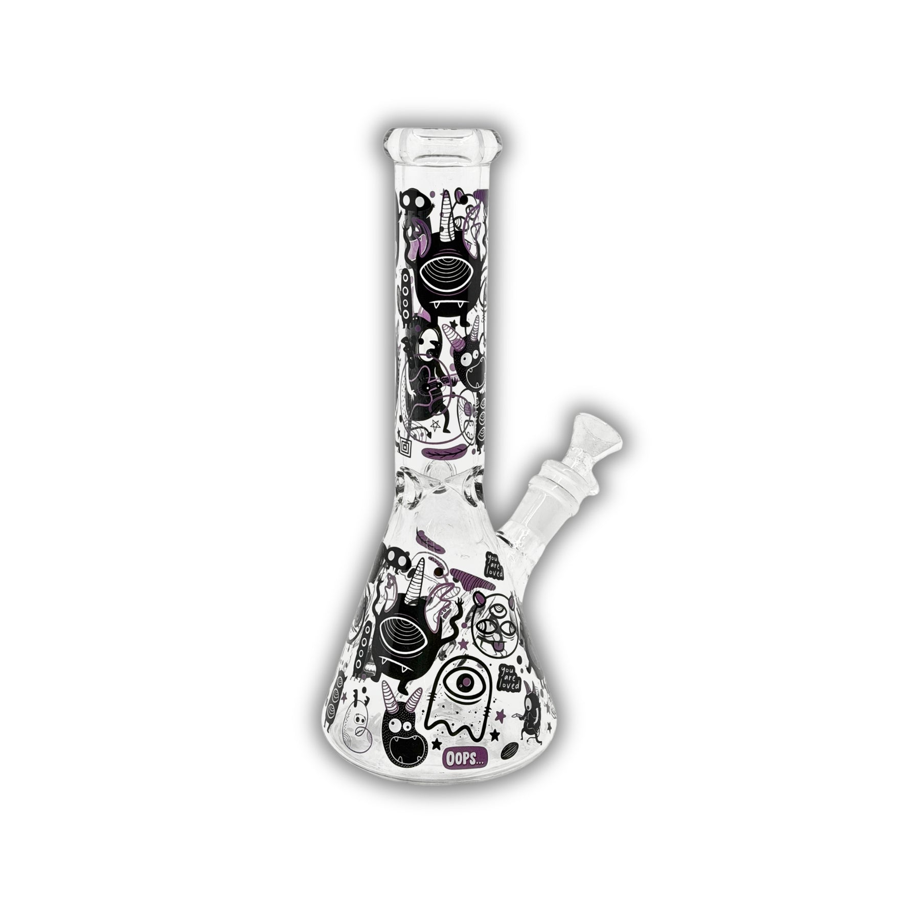 10" Cartoon Monster Beaker Bong [ES-25109]