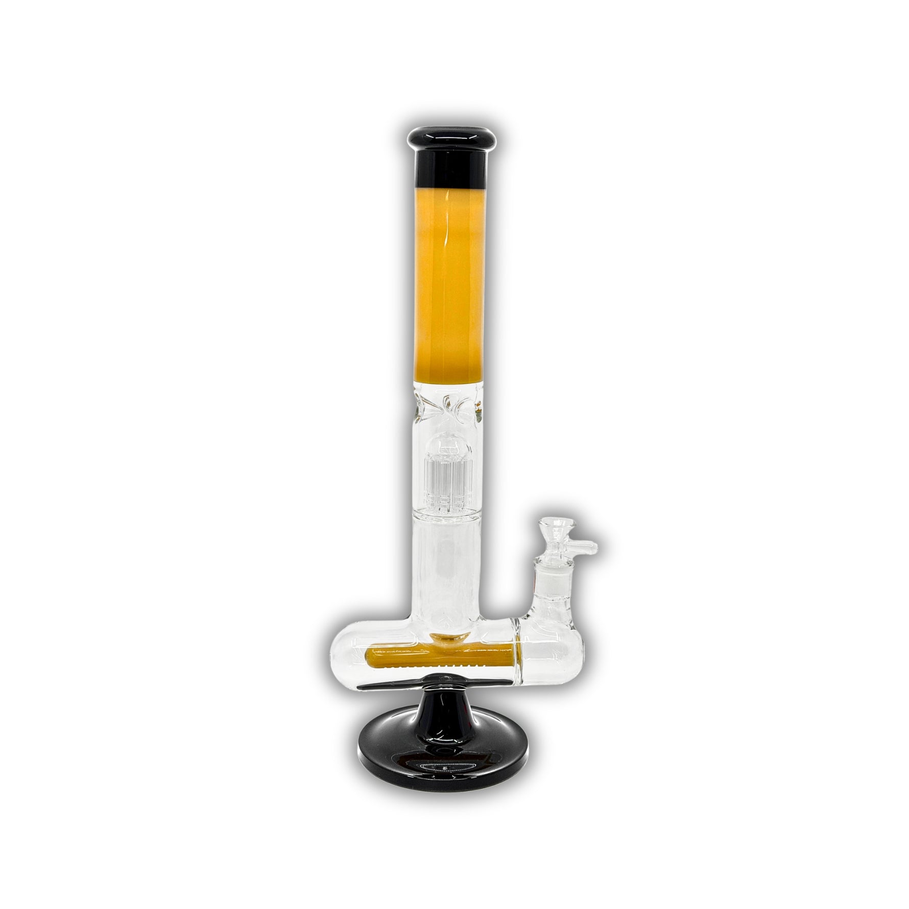 16" Straight Tube Perc Water Pipe [RL-2359]