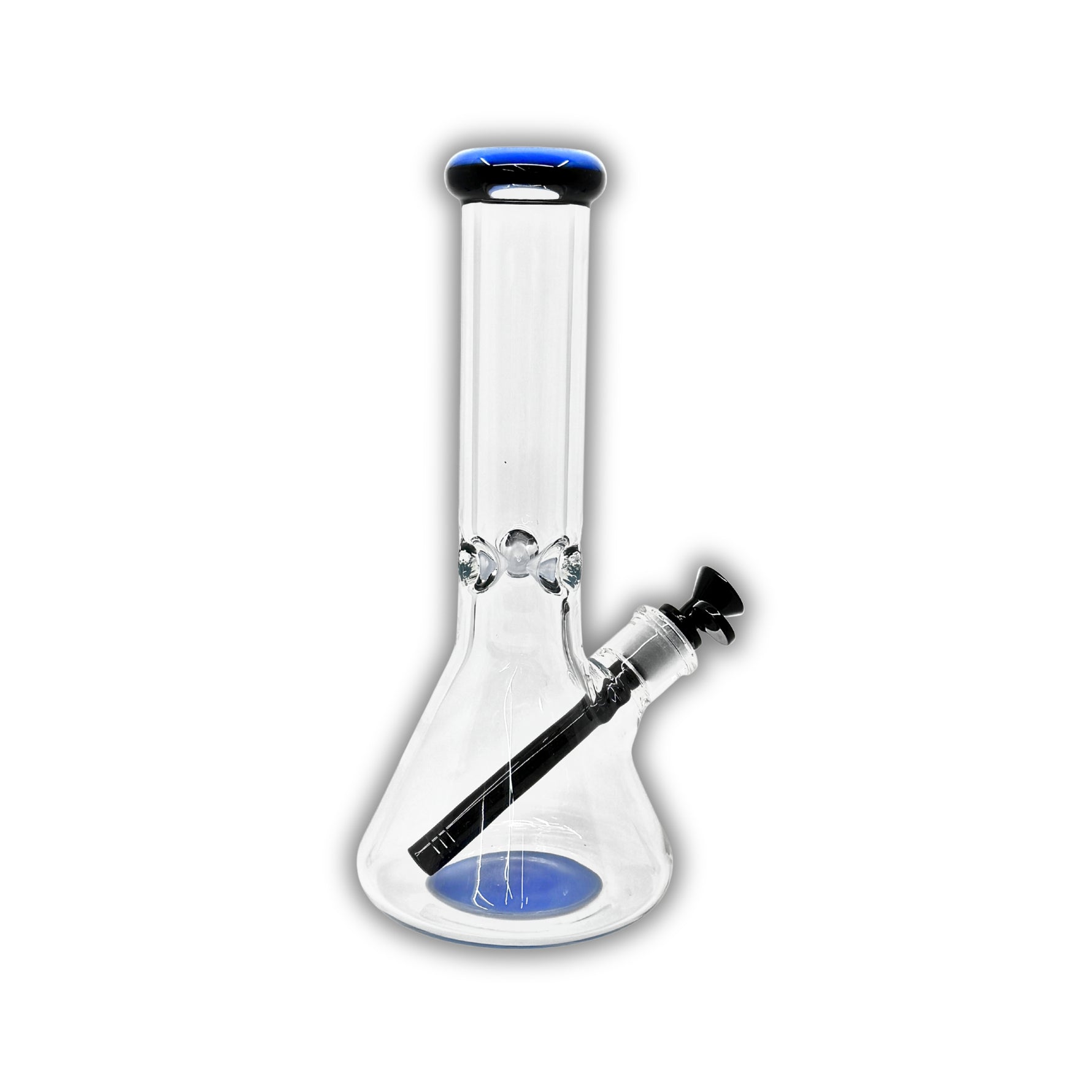12" Heavy Colored Beaker Bong [ES-25104-12]