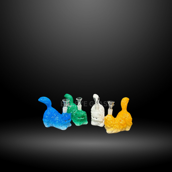 5" Cat Design Water Pipe (ES 24825)