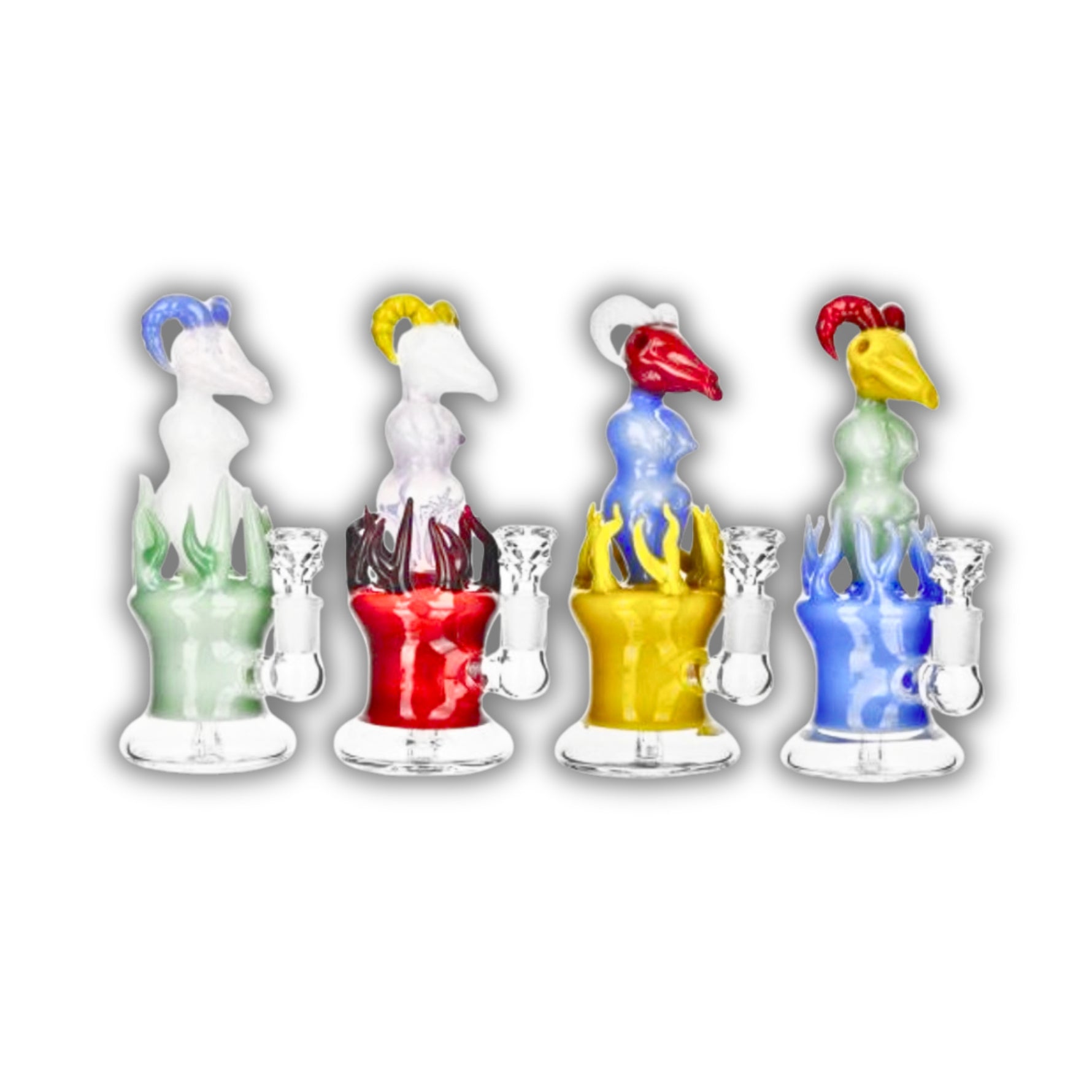 8.5" Phoenix Bird Water Pipe [ES-25209]