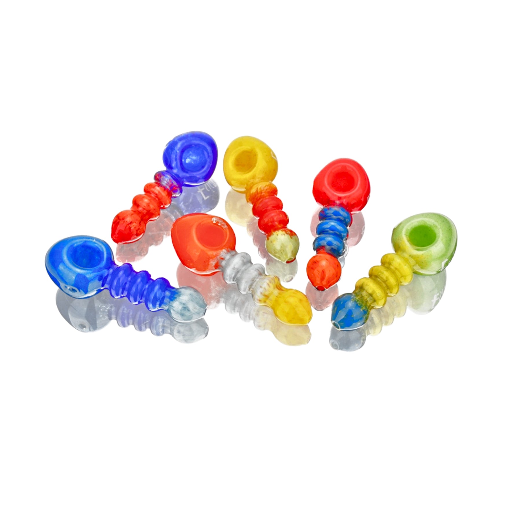 4" Twisted Spiral Hand Pipe [ESH-2541]