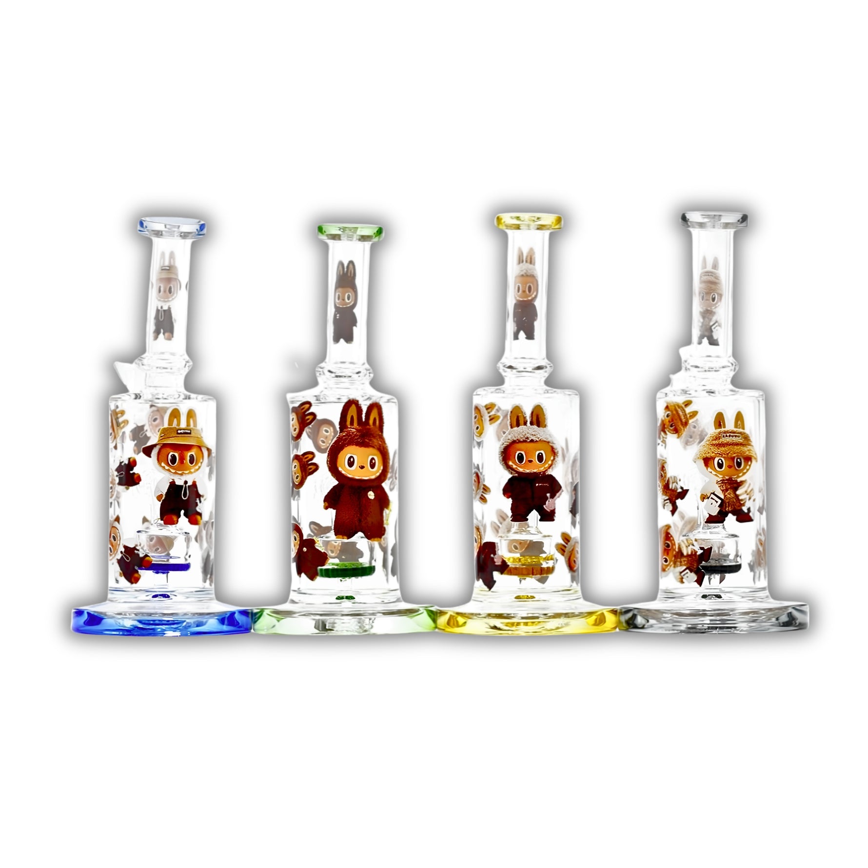 8" Cute Bunny Water Pipe [HXCP-044P-AA]