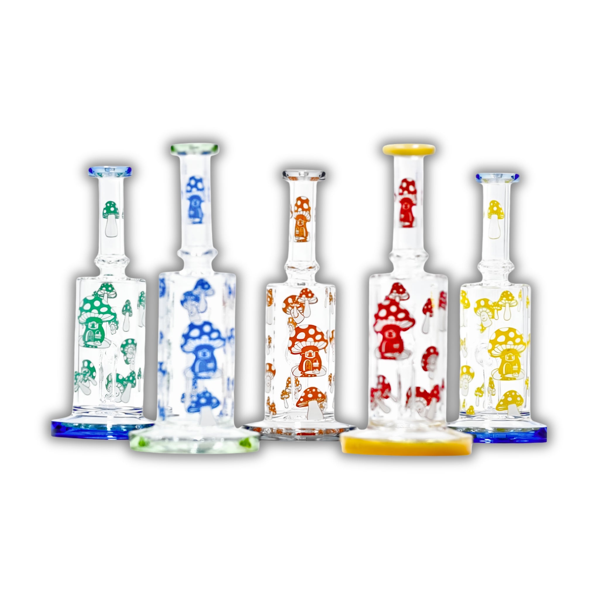 8" Mushroom Water Pipe [HXCP-187P-AB]