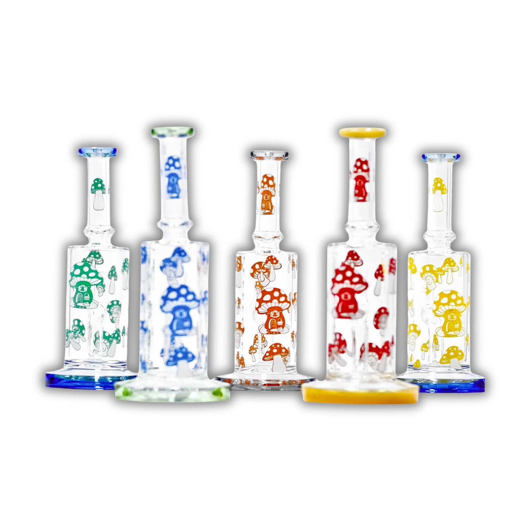8" Mushroom Water Pipe [HXCP-187P-AB]