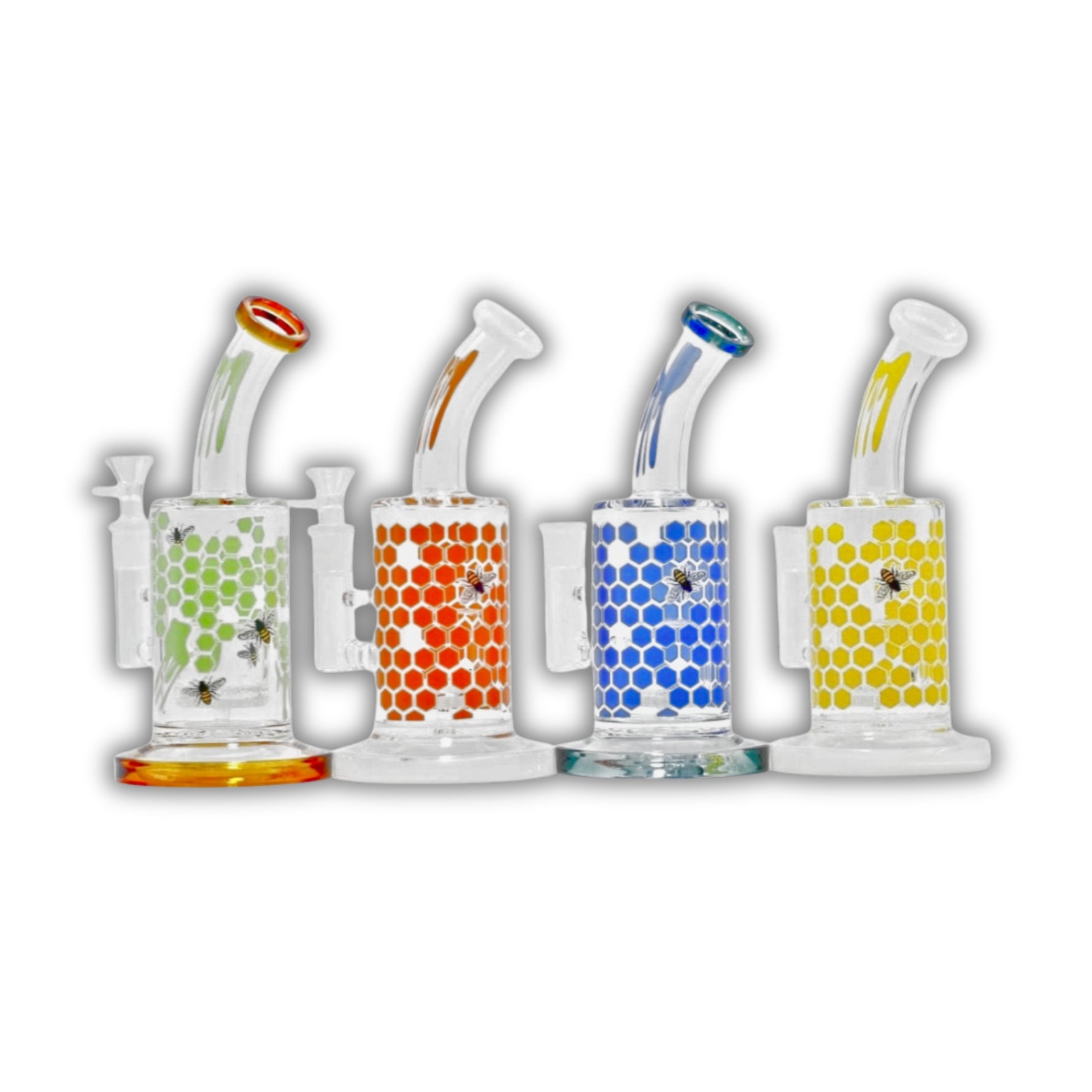 8" Honey Water Pipe [HXCP-220P-AF]