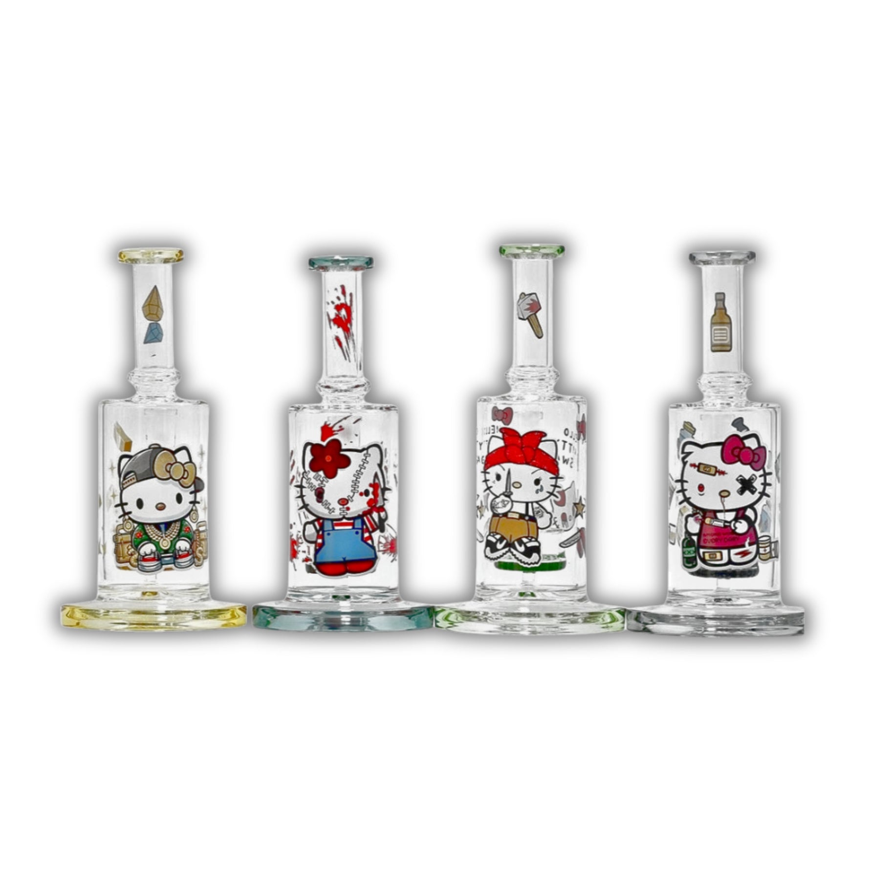 8" Hello Kitty Water Pipe [HXCP-228P-AE]