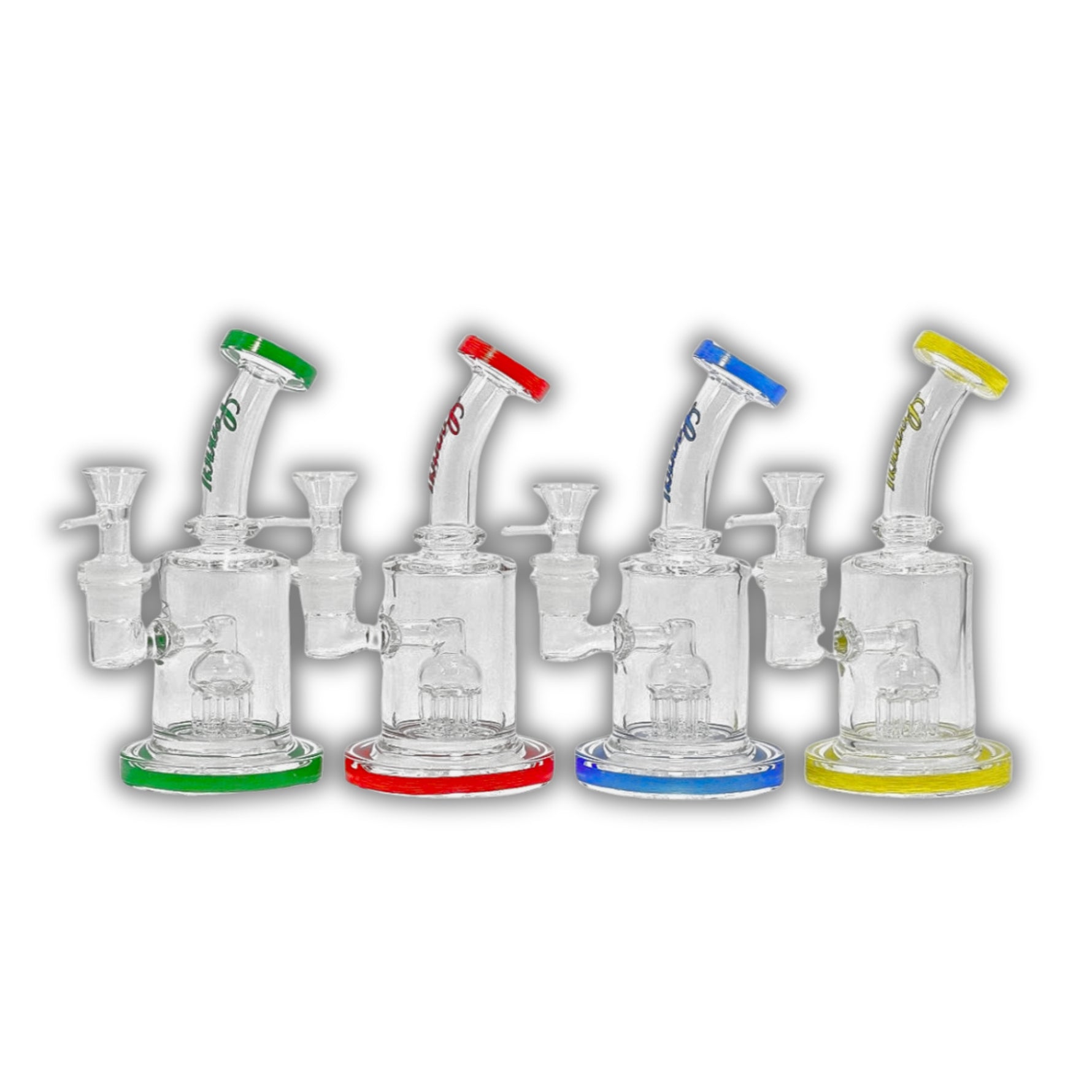 4" Mini Perc Water Pipe [HXCP-432P-AA]