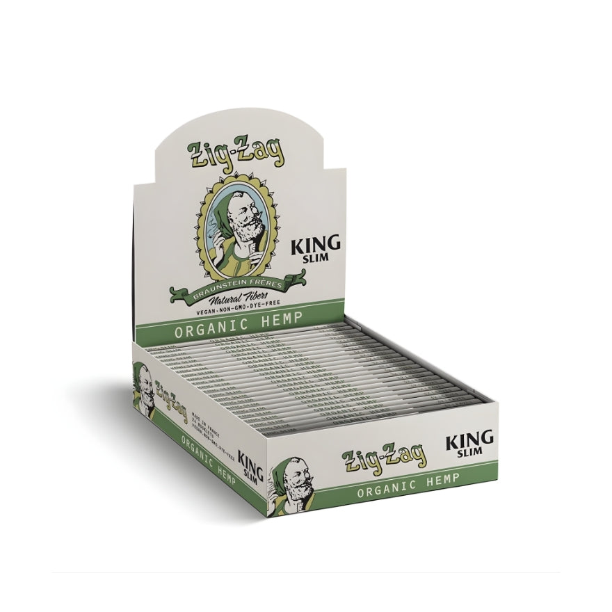 Zig Zag Vintage - Organic Hemp King Slim