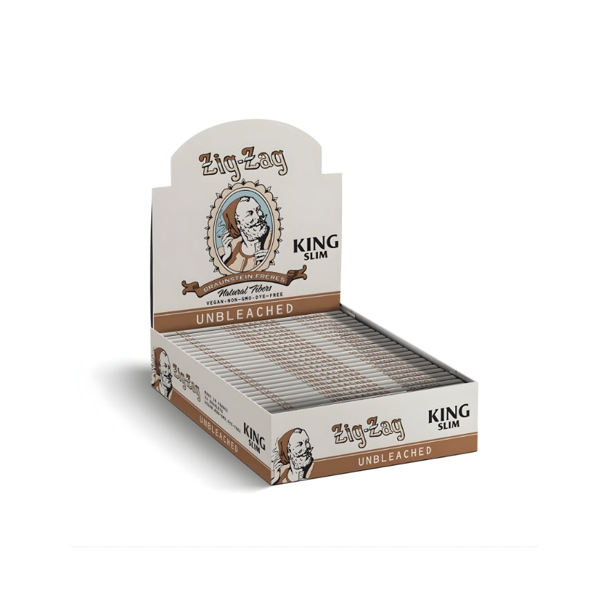 Zig Zag Vintage - Unbleached King Slim